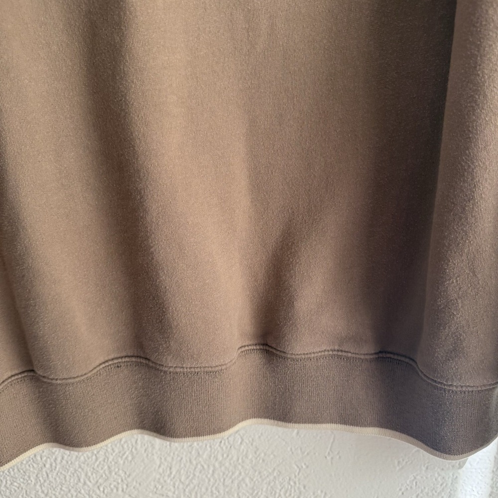 Vintage Grandpa Sweatshirt Mens Extra Large Beige Embroidered Pullover M&C Sport - Picture 8 of 8